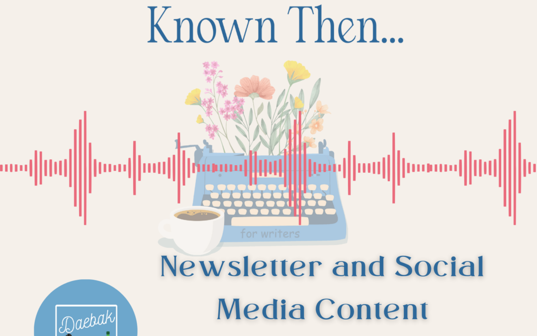 Newsletter and Social Media Content Planning with Sara Shea